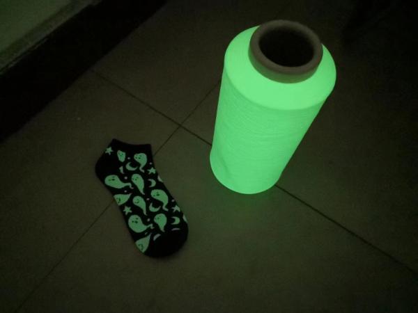 Glow In The Embroidery Dark Yarn Glowing Knitting Yarn Polyester Glowing weaving