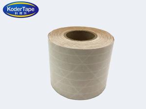 China Brown Kraft Tape Paper Fiber Glass Gum Tape With Max Length Of 1500M factory