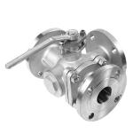 Standard Stainless Steel Ss 304 316 Flange Ball Valve Valved Design Long Service