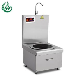 China 8000W Commercial Induction Soup Kettle No Fire No Flame For Braised Meat factory
