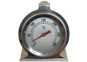 China Stainless Steel Bimetal Inside Oven Thermometer , Heat Resistant Oven Temperature Thermometer factory