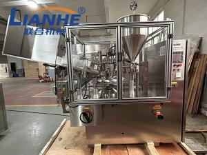 China Facial Cream Tube Filling And Sealing Machine Plastic Aluminum Tube Filler Sealer factory