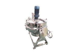 China Condiment SS304 50L Sauce Making Steam Jacketed Kettle factory