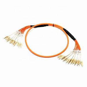 China 1310nm OM2 2.0mm 12C Multimode Fiber Optic Patch Cords factory