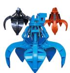 Manufacturer High Efficiency Excavator Mechanical Orange Peel Grapple For Sanny