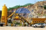 High Stability On Site HZS60 Concrete Batching Plant, 4 Bins Concrete Plant