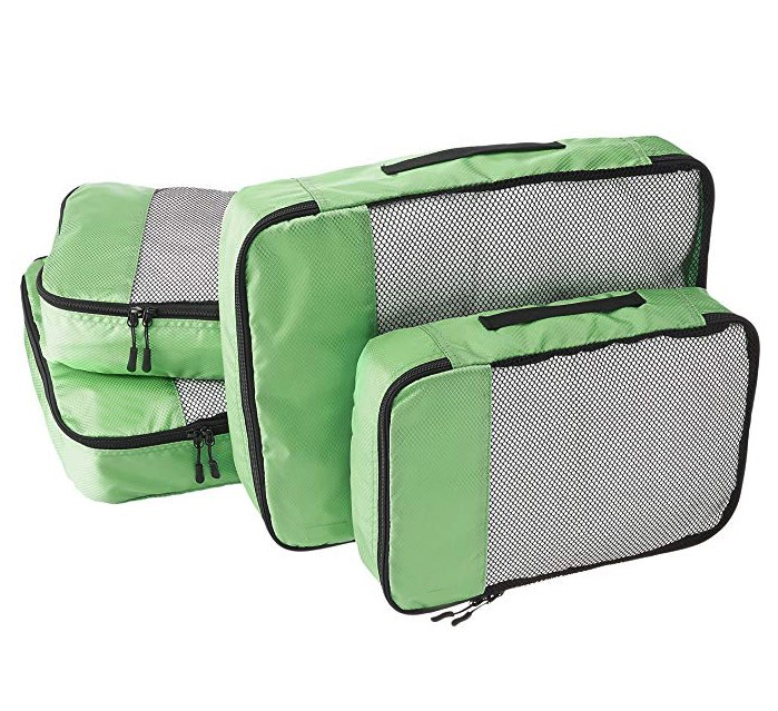 Transparent Suitcase Travel Organisers 2 Medium 2 Large Strong Cover