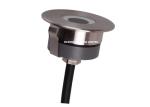 Mini Round Stainless Steel LED Underground Light for Deck , 3W LED Step Light