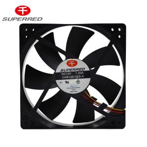China DC 12V 135x25mm High Air Flow Brushless Cooling Fan factory