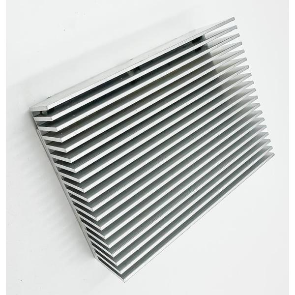 CNC Machining Metal Parts Aluminum Heatsink For Photovoltaic Inverter