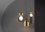 Glass Chandelier Ceiling Luxury Interior Led Design Modern Hanging Lamps Pendant