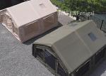 Size 3-6 Persons Inflatable Camping Tent Four Seasons Outdoor Canopy Two-in-one