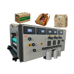 China 3 Color Digital Box Printing Machine For Corrugated Carton Box Pizza Box factory