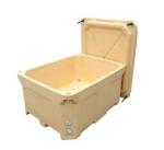 Topgreen 1000L Insulated Food Transport Container in Vibrant Yellow