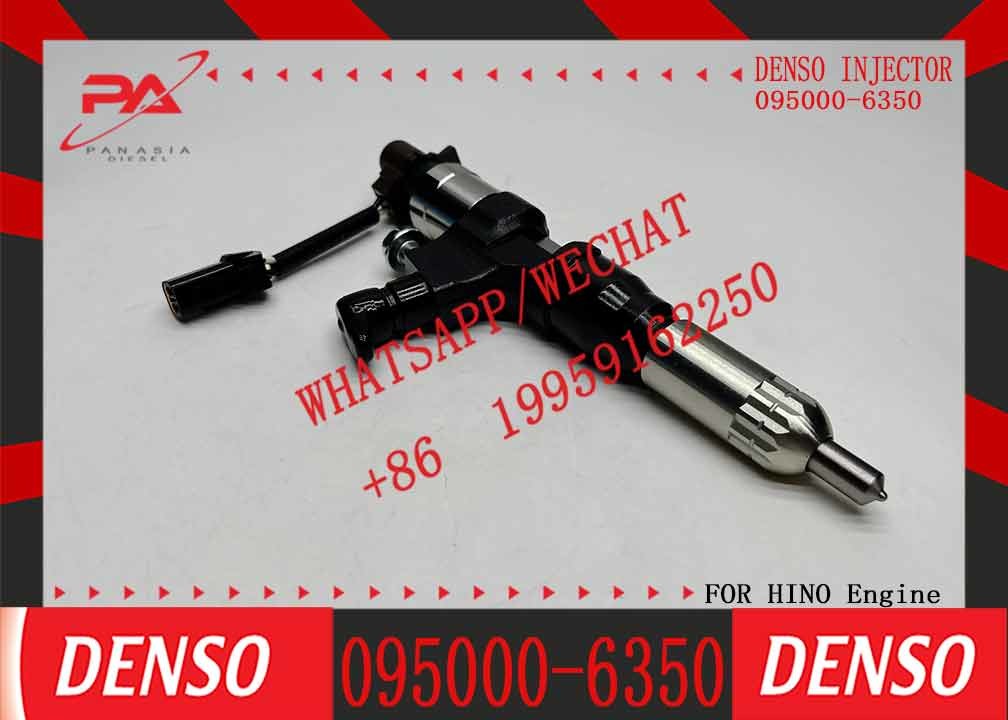Diesel Injector 095000-6353 095000-6350 for Hino J05E J08E Kobelco excavator