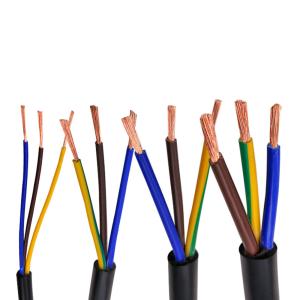 China 15 Years Production Experience Electric Wires Flexible Cable Insulation XLPE PE PVC factory