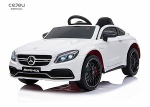 China Benz C63 Licensed Kids Ride On Car 12v7AH Battery Powered Cord Led Headlights factory