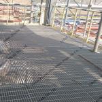Engineering Hot Dip Galvanized 0.3mm Stainless Steel Bar Grating Walkway