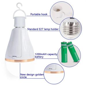 China rechargeable bulb emergency led lighting 7W 9W 12W 15W 18W with Battery Built-in factory