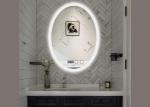 Fashion Smart LED Bathroom Mirror Anti Fog Oval Lighted Bathroom Mirror