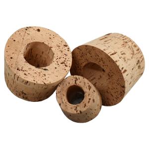 China LFGB 5000pcs Natural Cork Bottle Stopper Lids Tasteless For Glass Vase factory