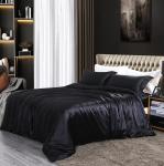 Queen Size 2.5m Mulberry Silk Bed Sheet Set Breathable OEM ODM