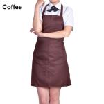 Kitchen cooking tool accessory hot sale apron with front pocket different colors