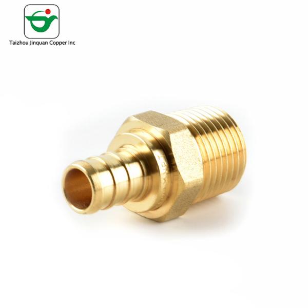 China Customized Copper 3/4''X1/2" MN Male Threaded Adapter factory