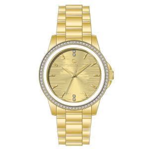China Modern Luxury Stainless Steel Watch , Mineral Glass Men'S Quartz Wrist Watch factory