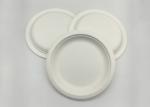 Eco Friendly Disposable Sugarcane Bagasse 7 inch Food Dinnerware Round Cake