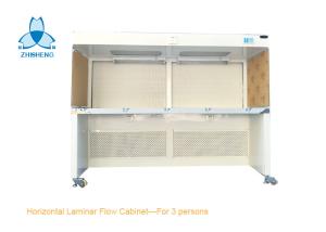 China Labortary Horizontal Laminar Flow Cabinet For Three Persons , Low Noise factory