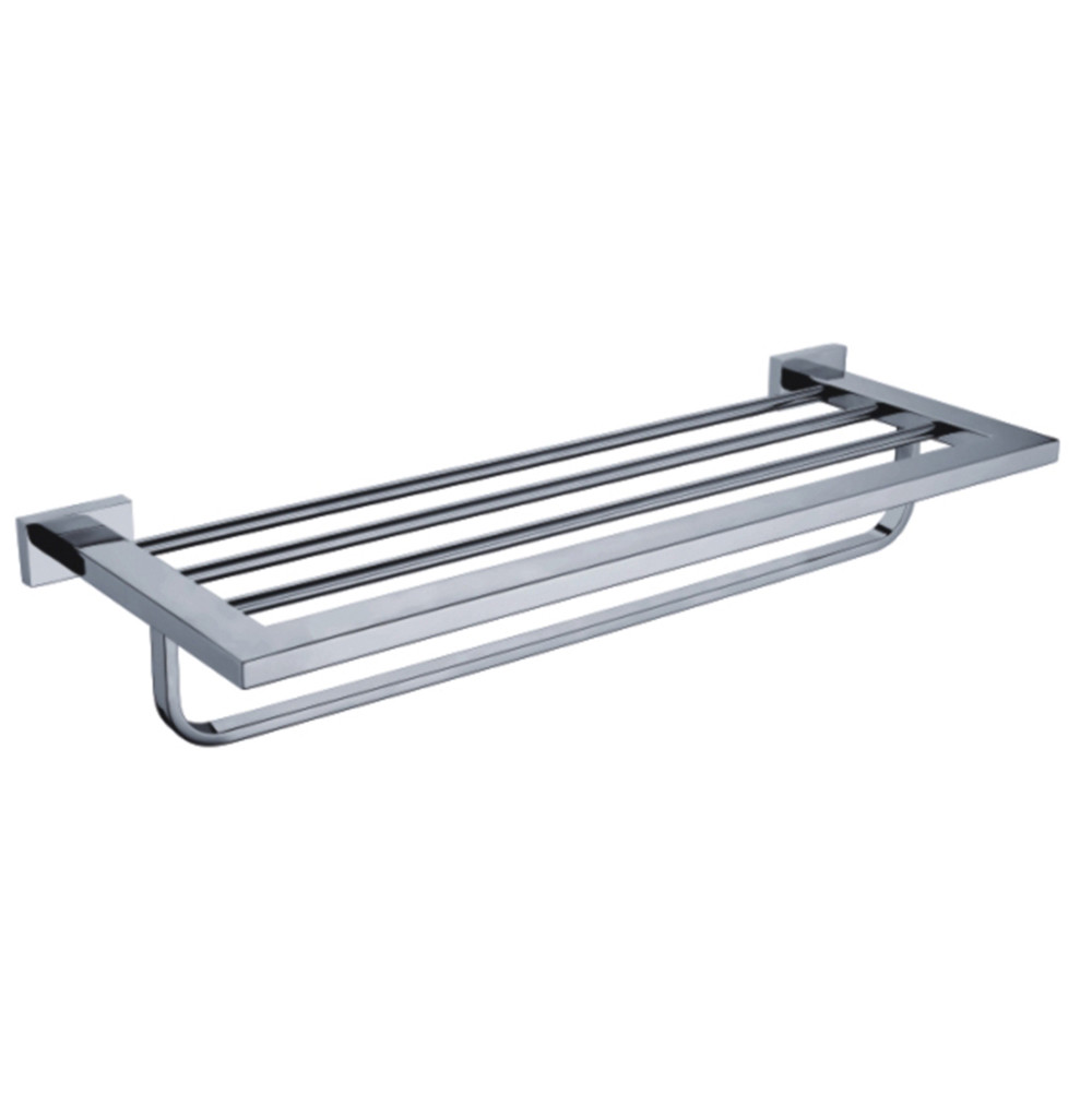 Good Design Classic Square Style Wall Mounted Stainless steel Bathroom Towel Rack