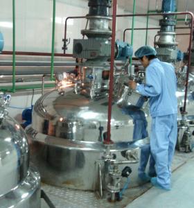 China 1 Ton / Hour Liquid Detergent Manufacturing Plant , Liquid Soap Making Machine factory