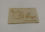 Custom Sew In Labels Garment Damask Woven Labels Supreme Woven Fabric Labels