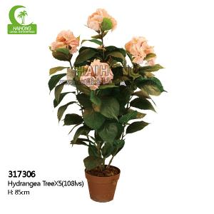 China Factory Inexpensive Artificial Hydrangea Plant For Indoor Decoration factory