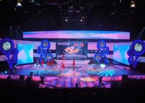 China High Definition 250mm*250mm Stage Rental LED Screen 1200nits Brightness factory