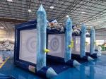 Inflatable Axe Throwing Game Inflatable Ball Toss Target Dart Board Game Velcro