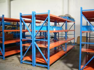 China Medium Duty / Light Duty Racking System Custom Color Metal Panel / Steel Plate factory