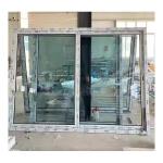 Custommized French PVC Sliding Door Single Glass Double Glass Sliding Door For
