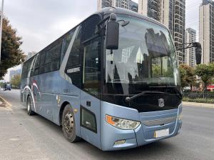 China Diesel Manual Used Coaster Bus 47 Seats Euro 4 Emission Standard factory