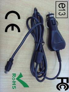 China 12V - 24V 5W GPS Car Charger Vehicle Power Adapter For Magellan Roadmate factory