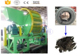 China Low cost tractor old tyre shredder crusher machine manufacturer with CE factory