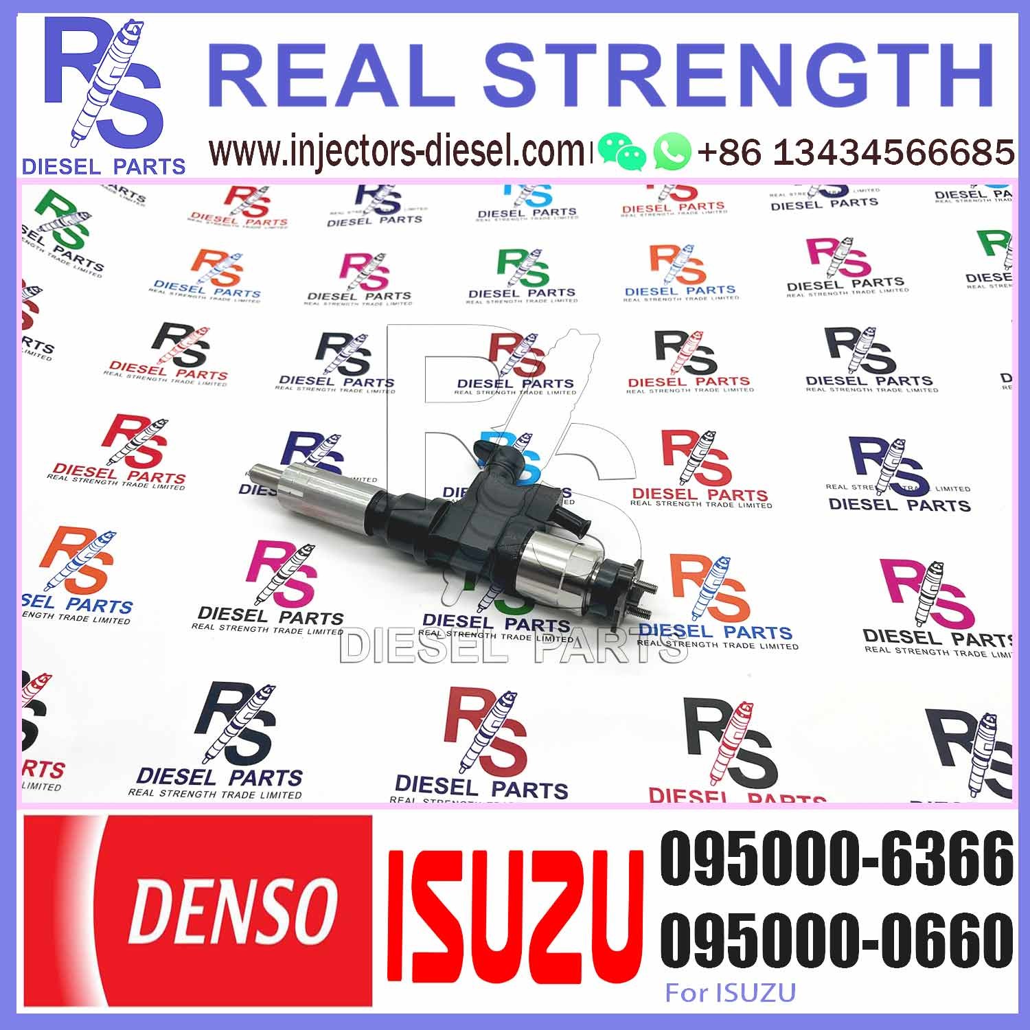 Diesel Common Rail Fuel Injector Assy 095000-6363 095000-6366 for ISUZU 6HK1 FORWARD 4HK1 N SERIES