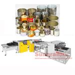 Automatic Feeding Drink Canning Machine Sunnran Brand CE Certificate