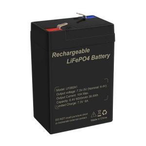 China 6V Motorcycle Lithium Battery 6Ah Lifepo4 Talentcell Rechargeable on sale