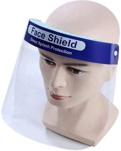 China Public Area Outdoor Protective Medical Face Shields Anti Epidemic Prevention Ergonomic Frame factory