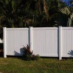 Outdoor Decorative 6x8 Feet Privacy Plastic Beautiful White Vinyl Pvc Fence