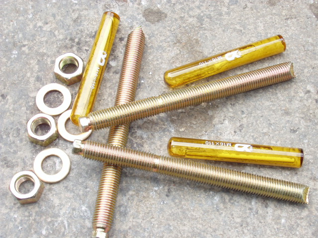 Metric Measurement System Screw Type Expansion Anchor Bolts for Hardware Products