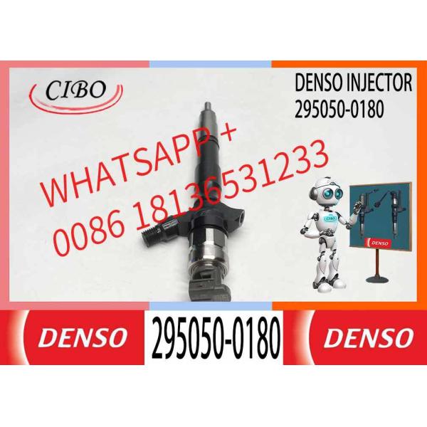 Construction Machinery Parts 295050-0180 295050-0181 23670-0L090 Diesel Fuel Injector for Toyota 2KD-FTV 1KD-FTV D-4D Engine