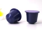 Empty PP BPA Free Instant Coffee Capsules With Adhesive Aluminum Foil Lid